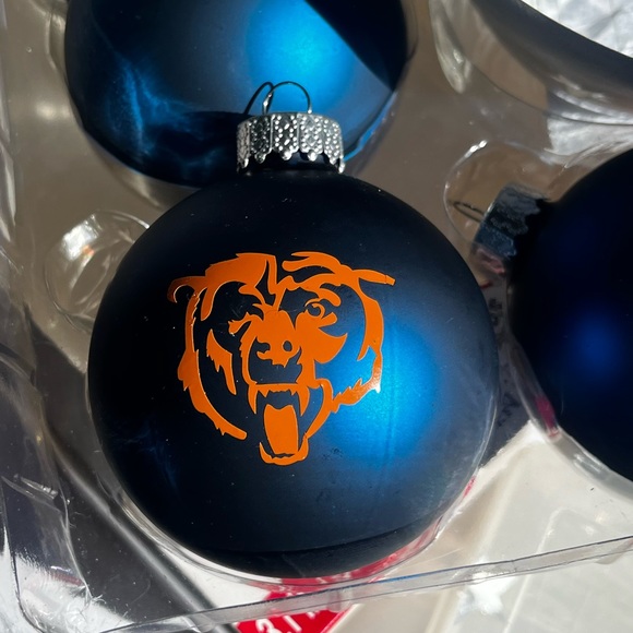 CUSTOM glass Christmas Ornament set of 4 - Picture 3 of 8